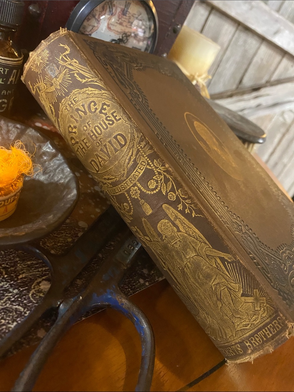 Antique “The Prince of the House of David" Illustrated 1859 year